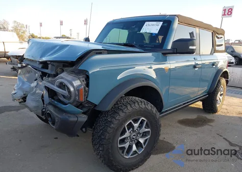 2023 Ford Bronco Badlands из США, поврежденный, VIN 1FMEE5DP0PLB11292